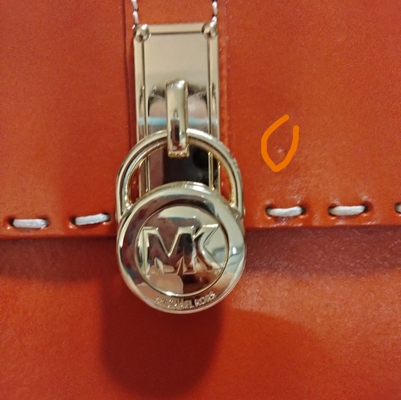 Michael Kors Red Mini Bag - Picture 6 of 10